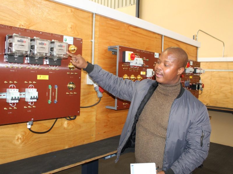 Flavius Mareka College life