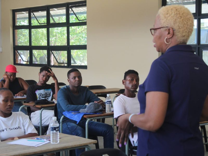 Flavius Mareka College life